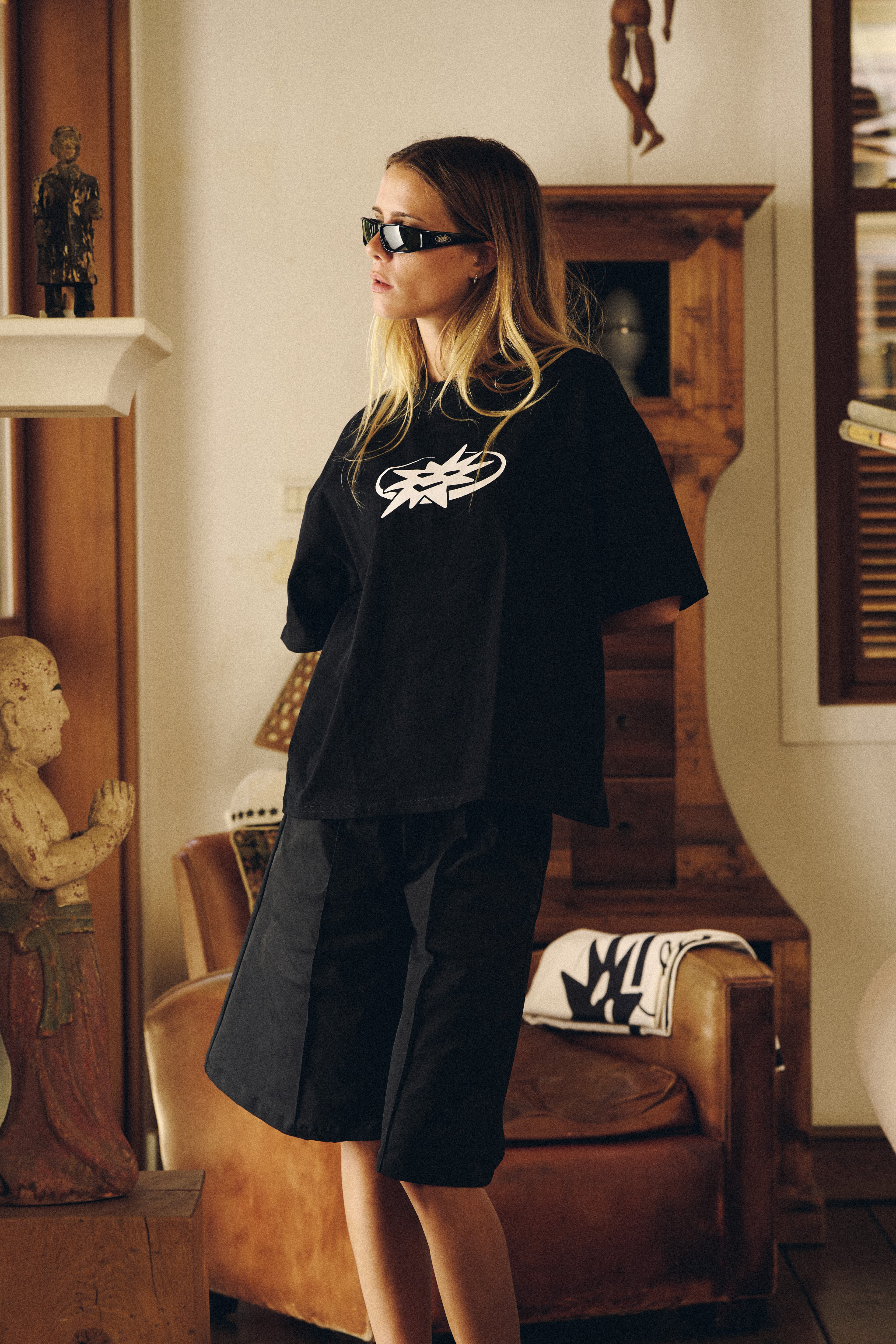 Speed of Light Black T-Shirt
