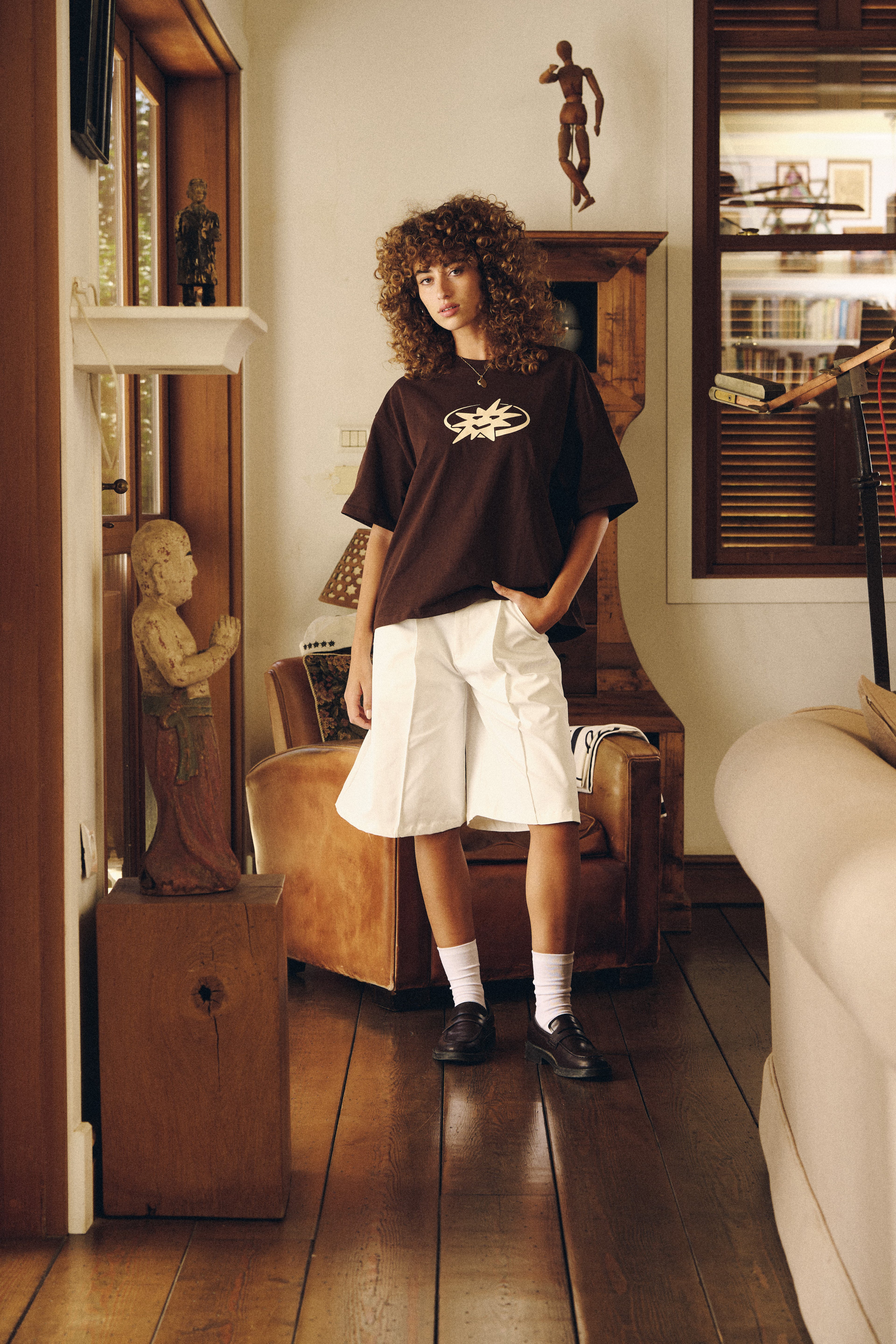 Speed of Light Brown T-Shirt