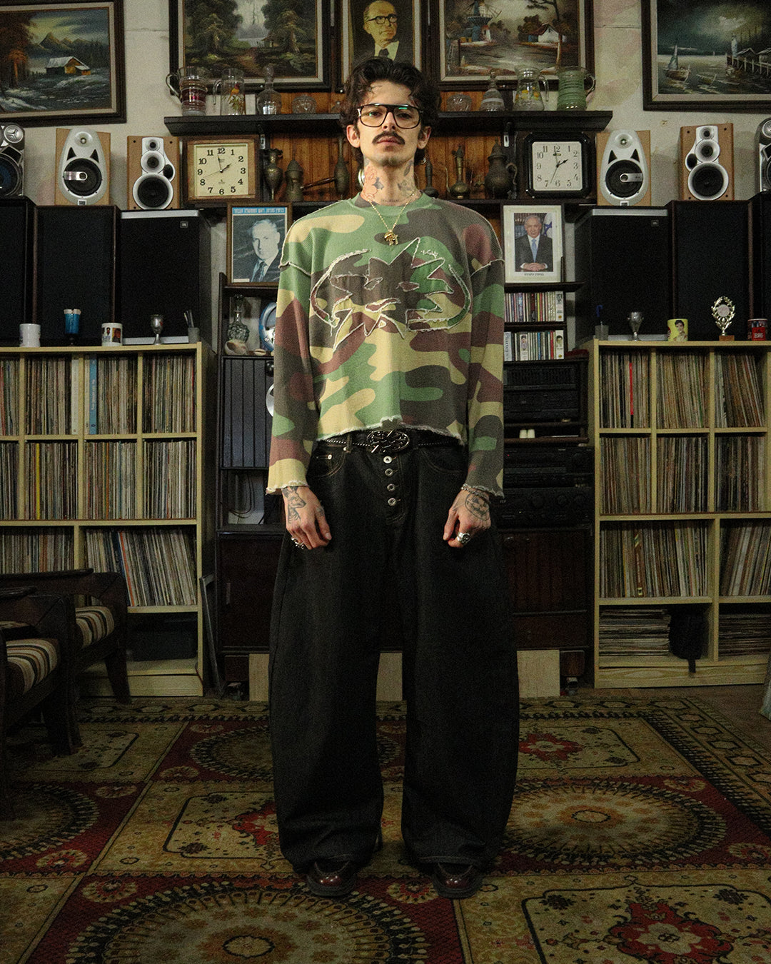 Camo Waffle Longsleeve