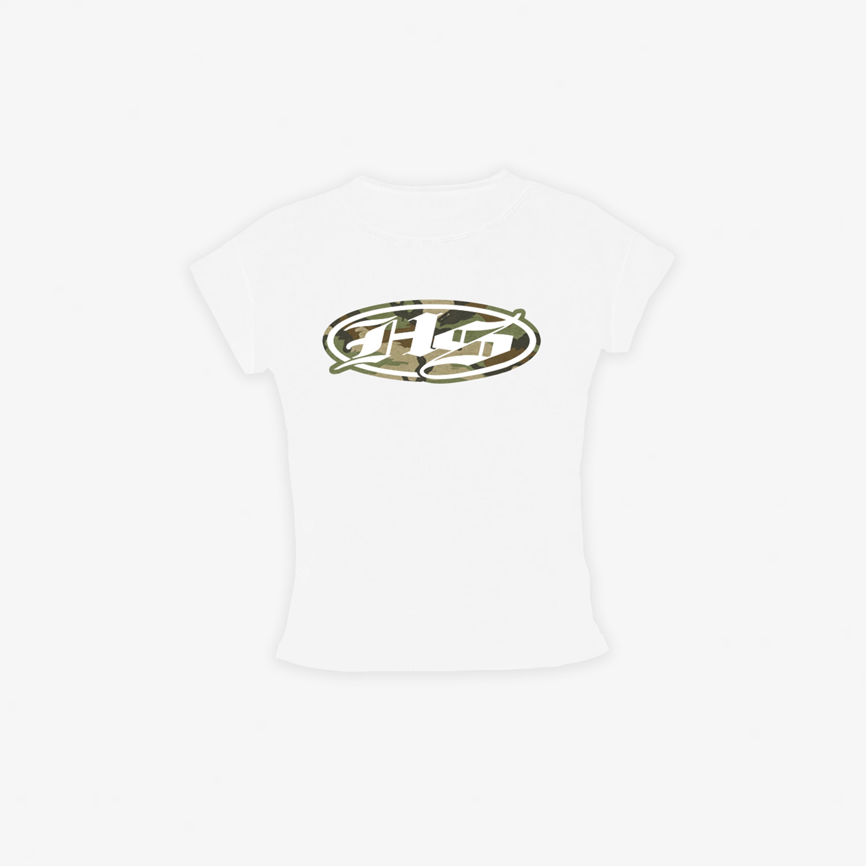 white baby tee