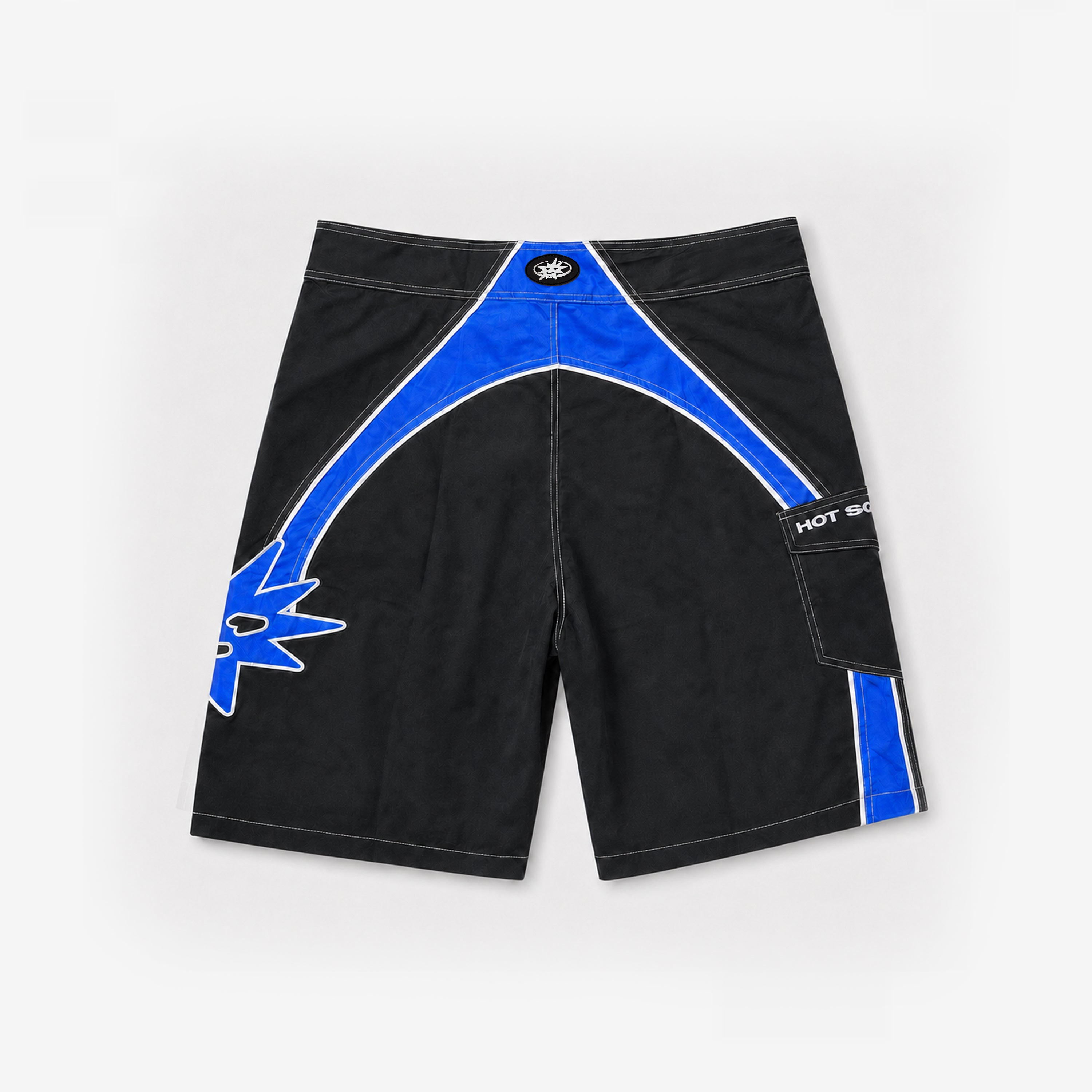 Black & Blue Swim Shorts