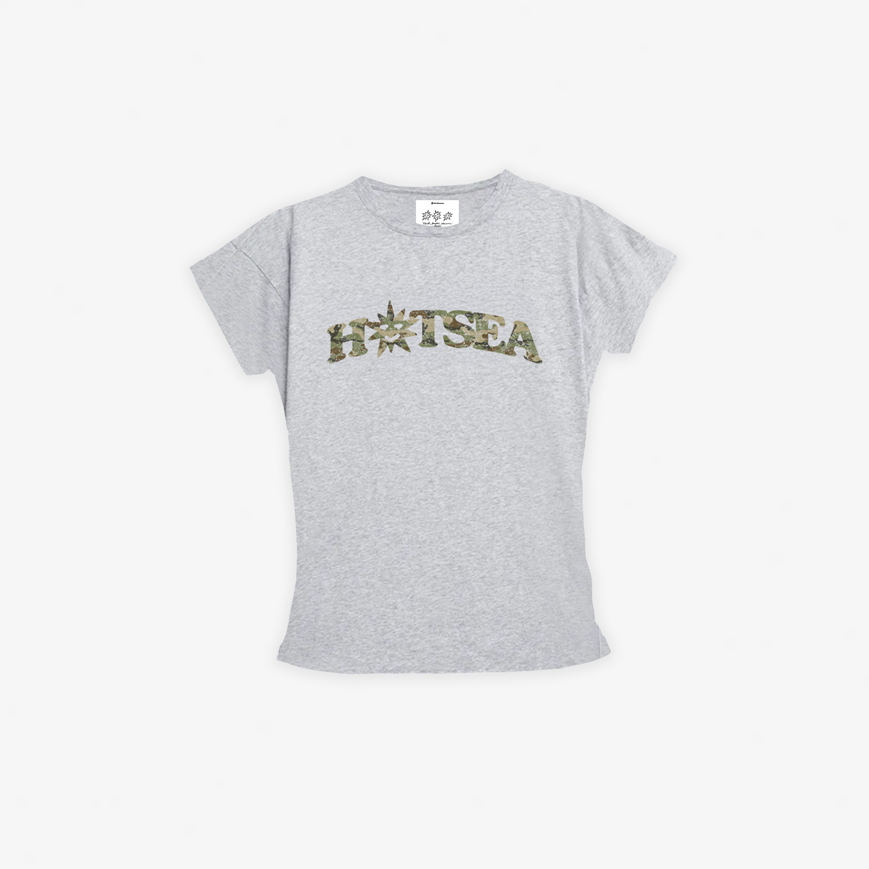 ash grey baby tee
