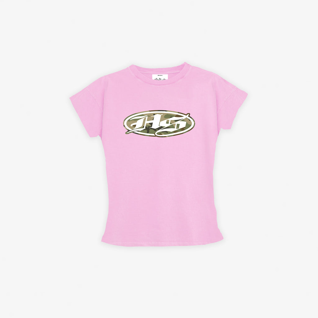 pink baby tee