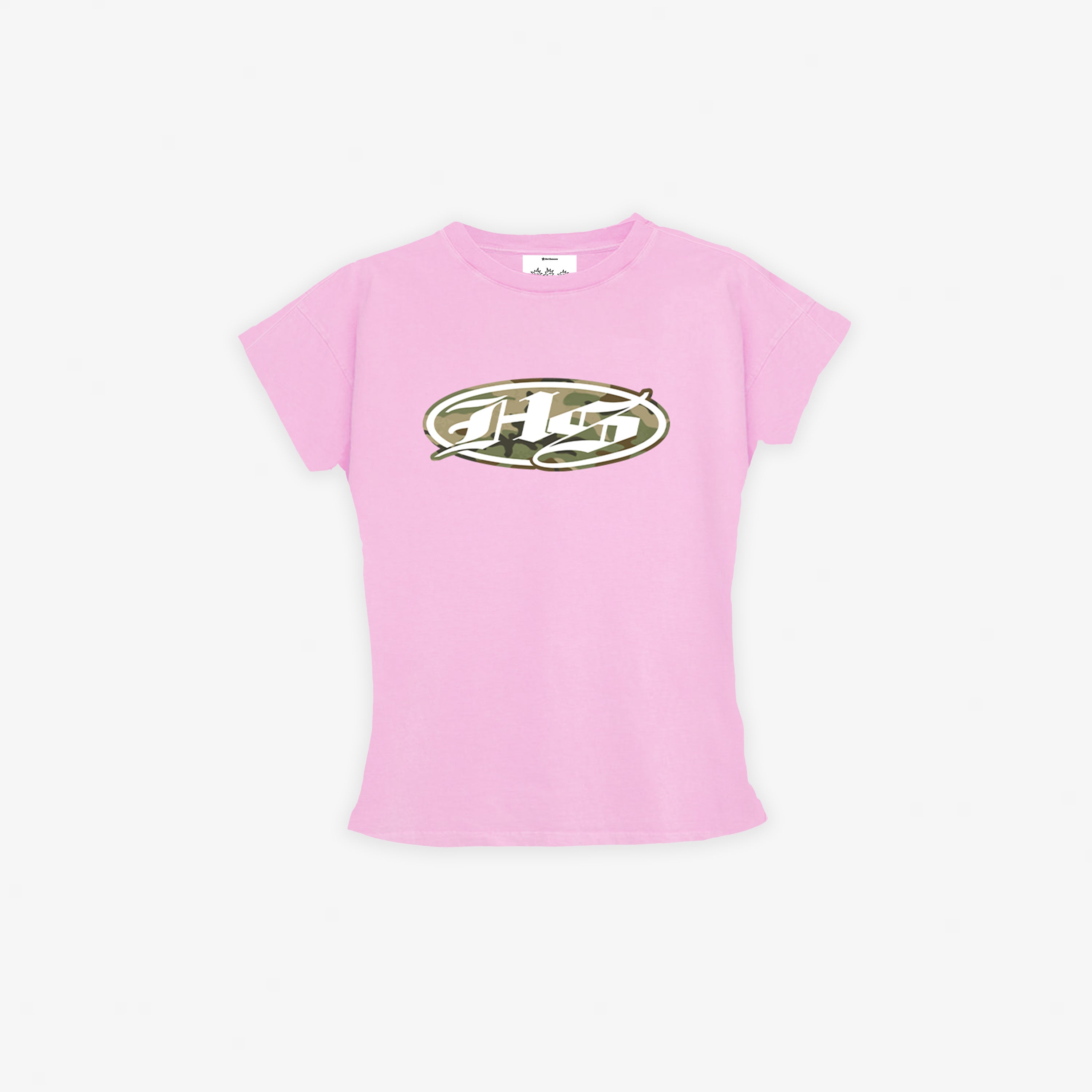 pink baby tee