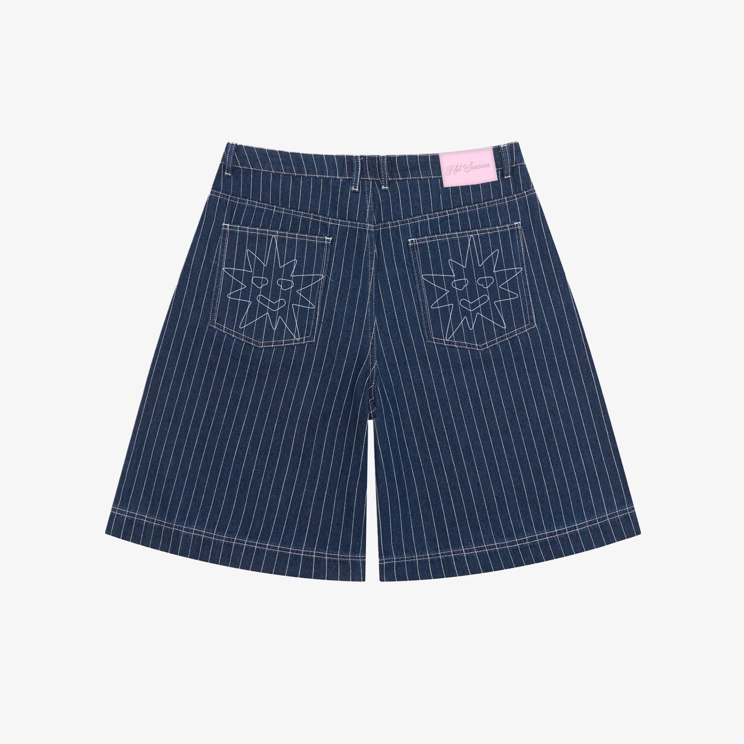 Pinstripes Jorts