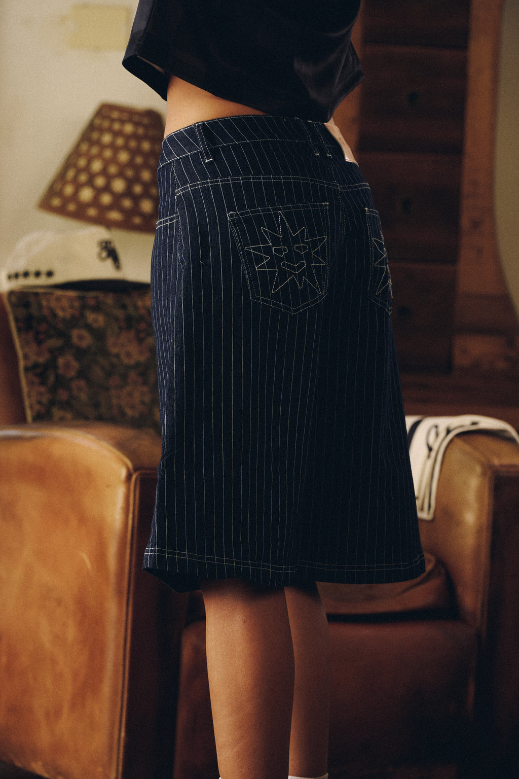 Pinstripes Jorts