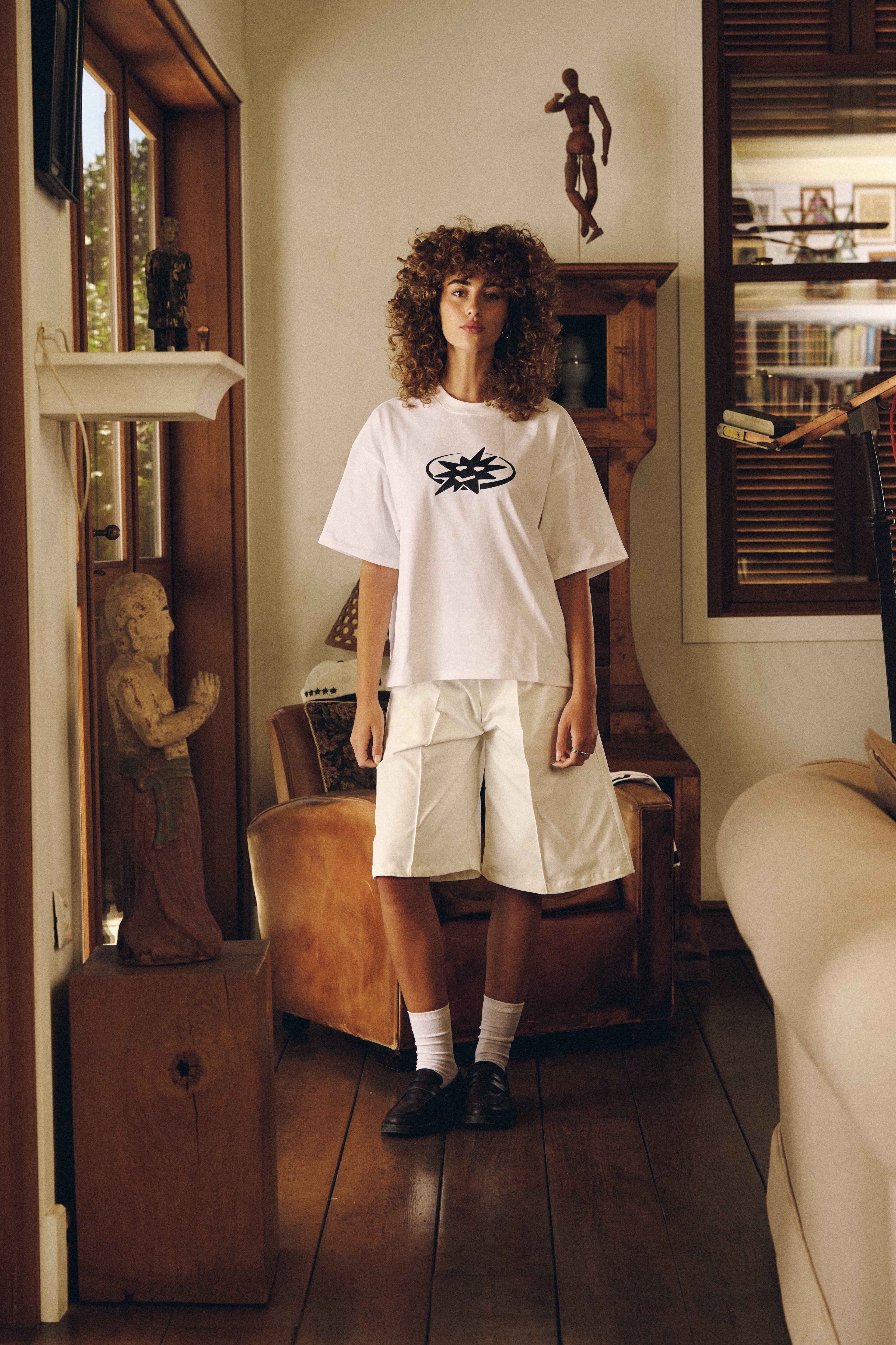 Speed of Light White T-Shirt
